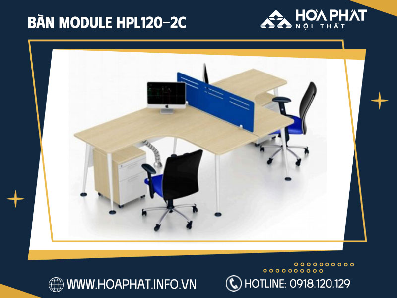 bàn module 2 người HPL120-2C