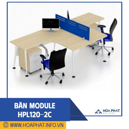 bàn cụm 2 người HPL120-2C