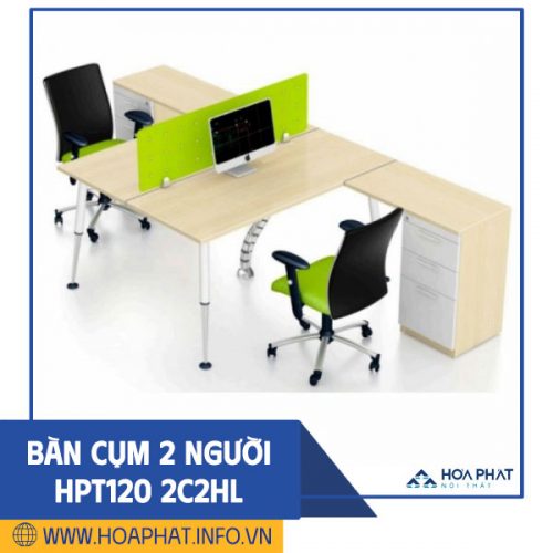 bàn cụm 2 người HPT120 2C2HL