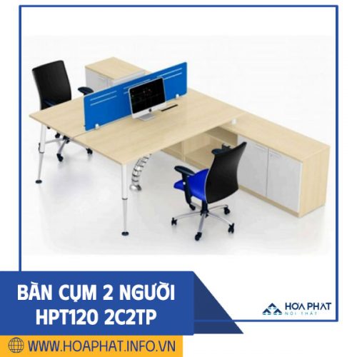 bàn cụm 2 người HPT120 2C2TP