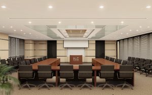 Thiết kế nội thất phòng họp sang trọng Thiết kế nội thất phòng họp sang trọng
