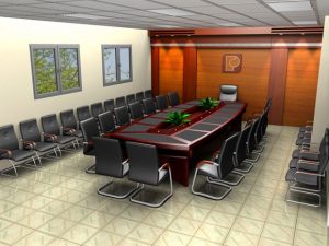 Thiết kế phòng họp với bàn họp