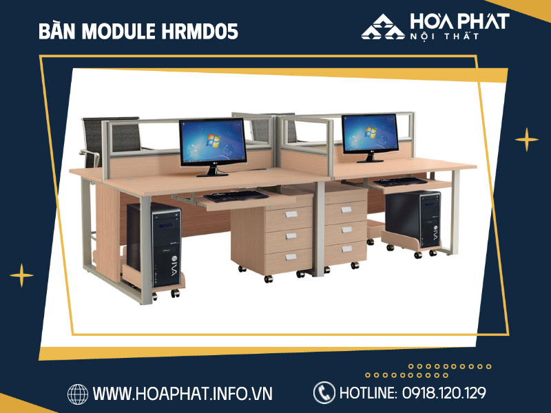 Cụm Bàn Làm Việc HRMD05