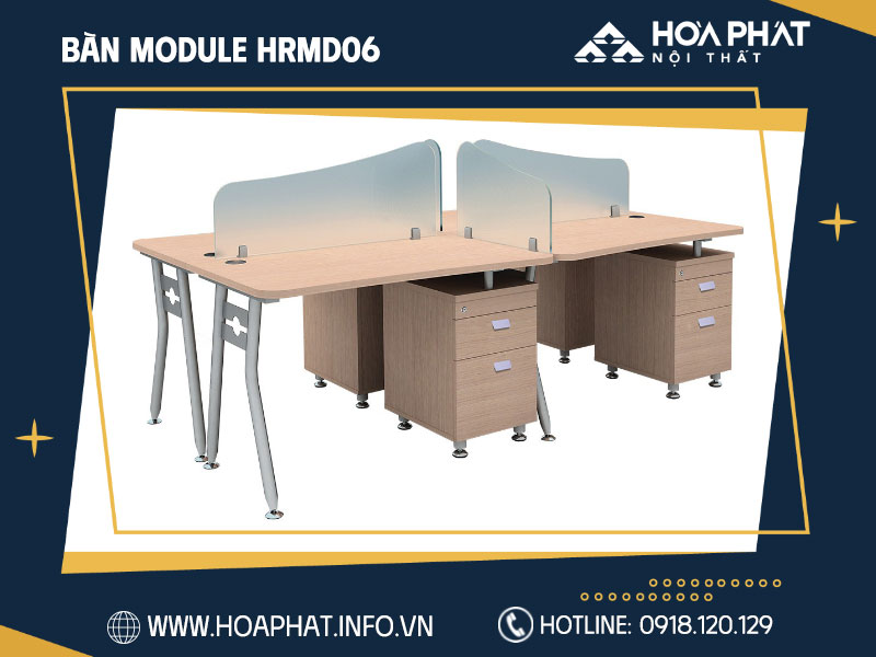 Cụm Bàn Làm Việc HRMD06