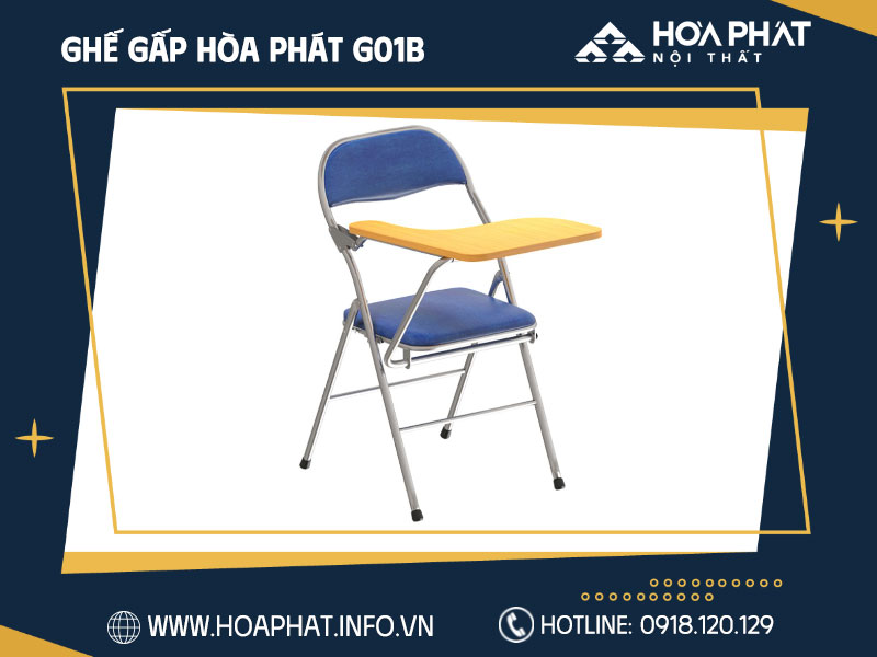 Ghế Gấp Liền Bàn G01B