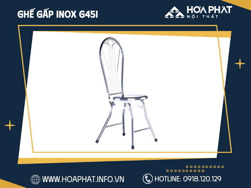 Ghế Gấp Inox G45I