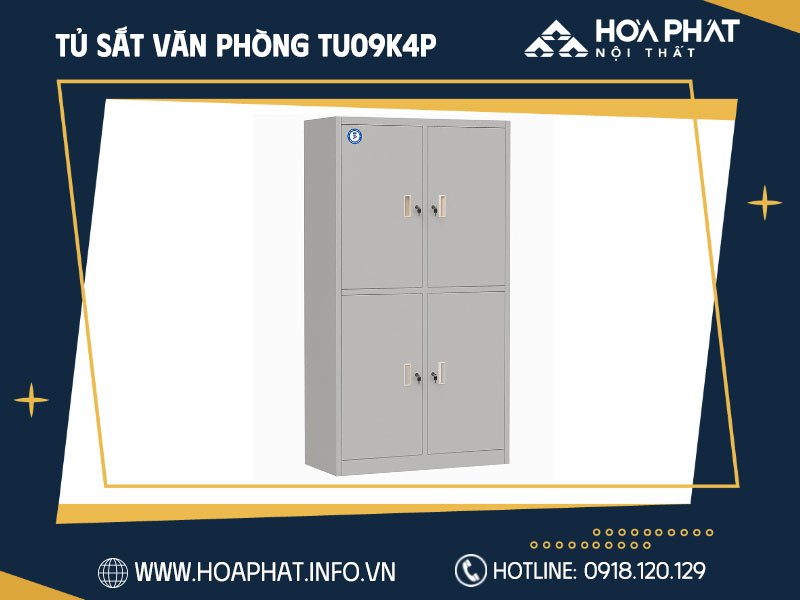 Tủ Sắt Văn Phòng TU09K4P