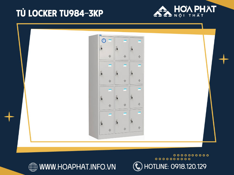 Tủ Sắt Văn Phòng TU984-3KP