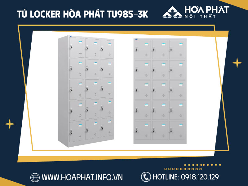 Tủ Locker TU985-3K