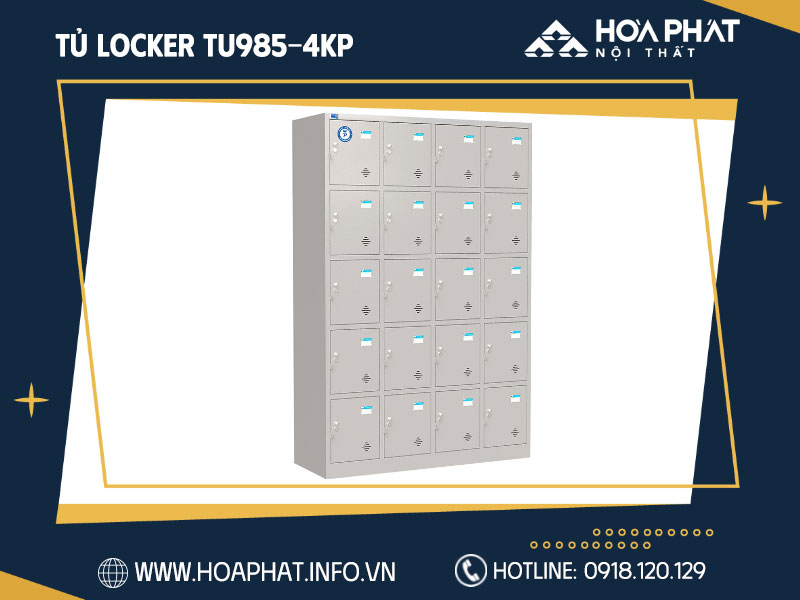 Tủ Sắt Văn Phòng TU985-4KP