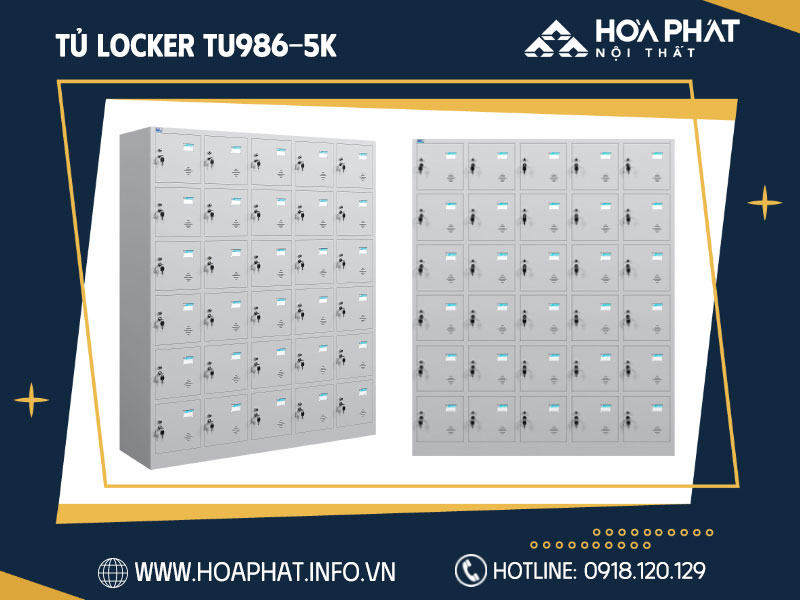 Tủ Locker TU986-5K