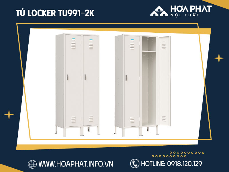 Tủ Locker Sắt TU991-2K