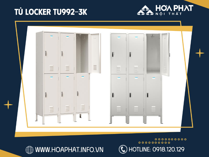 Tủ Locker Sắt TU992-3K