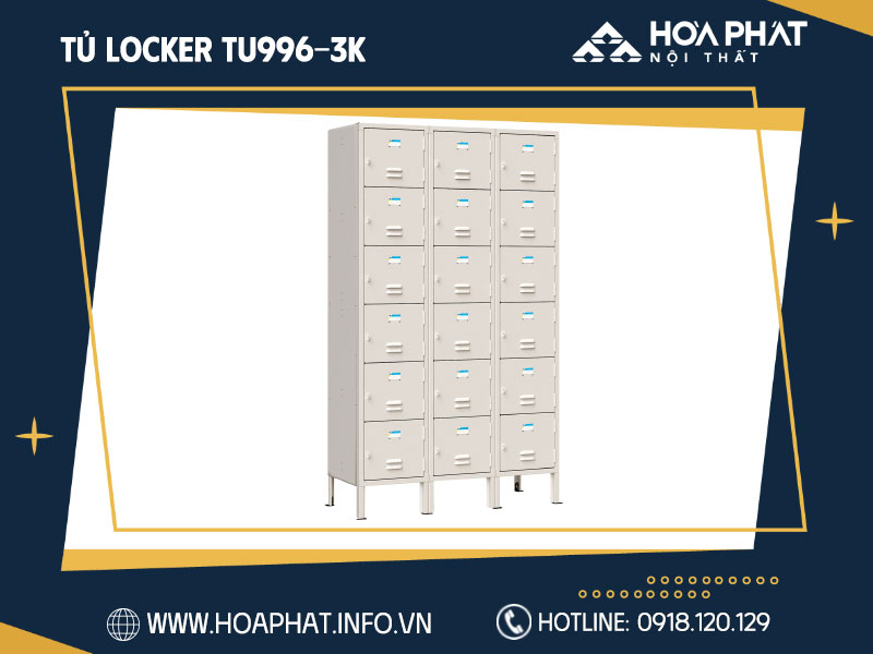 Tủ Locker Sắt TU996-3K