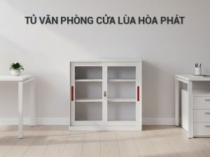 Tủ văn phòng cửa lùa