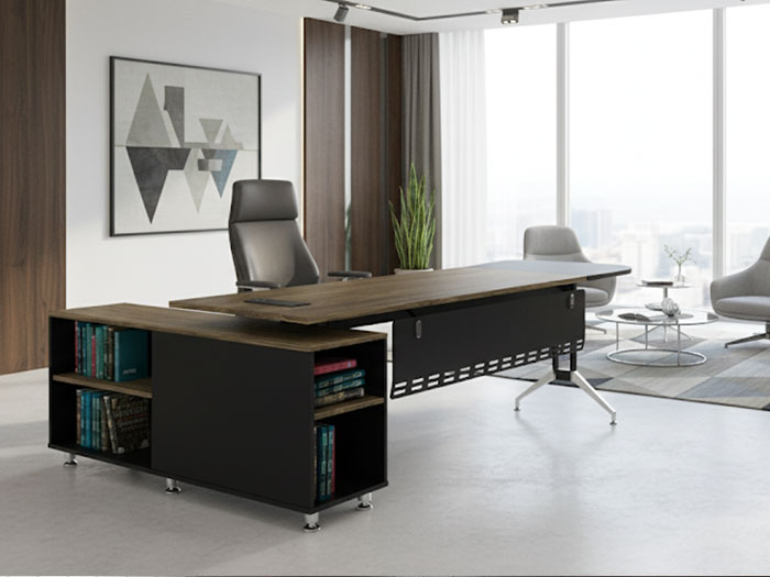 Bàn làm việc giám đốc chân sắt