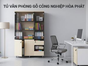 Tủ văn phòng gỗ công nghiệp
