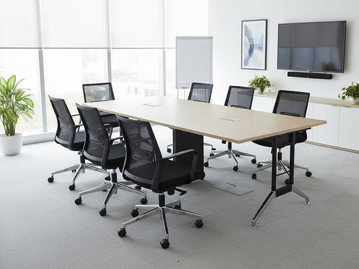 Bàn họp văn phòng 2m4