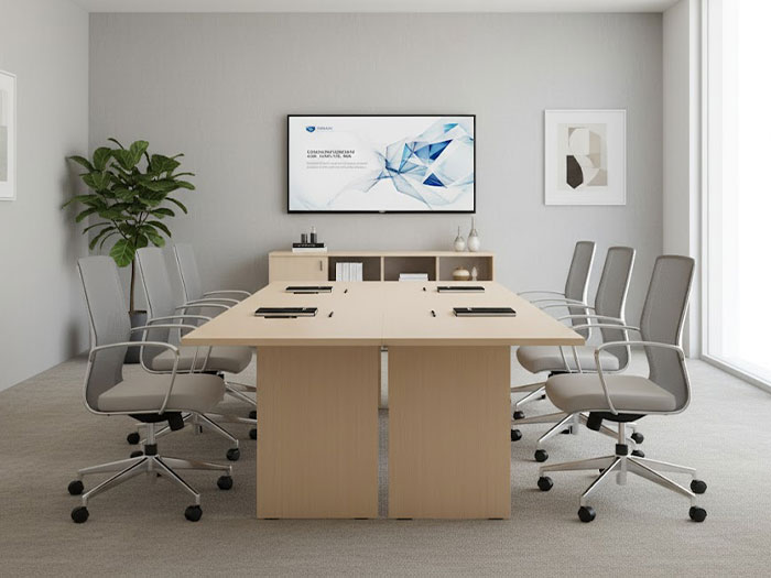 Bàn họp văn phòng 2m4