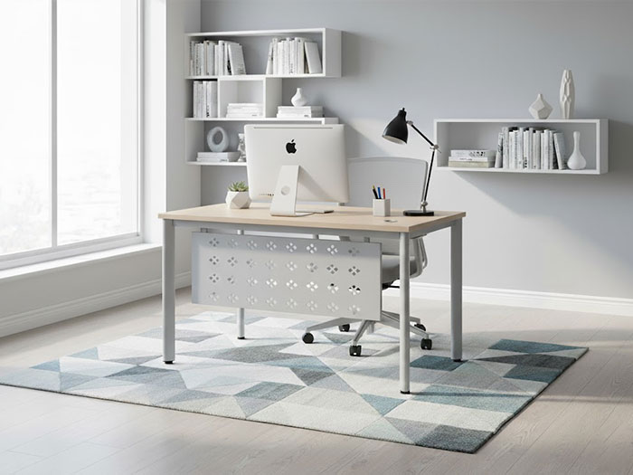 Bàn làm việc chân sắt 1m4