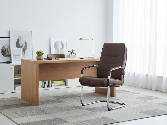 Ghế da văn phòng chân quỳ