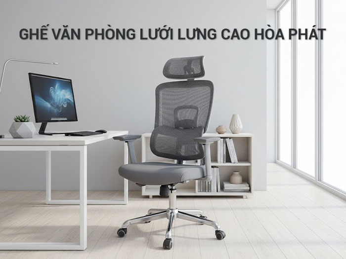 Ghế văn phòng lưới lưng cao