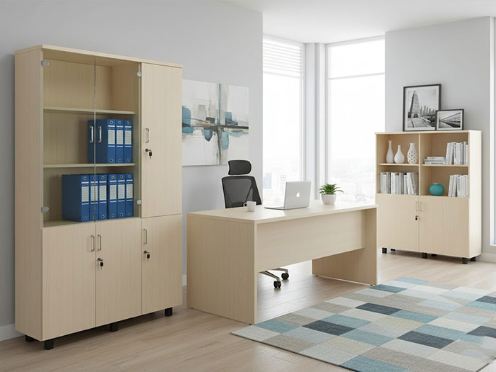 Tủ tài liệu gỗ công nghiệp