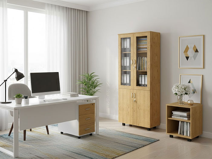Tủ tài liệu gỗ công nghiệp