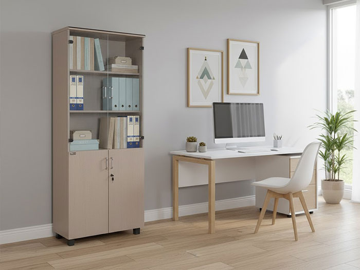 Tủ tài liệu gỗ công nghiệp