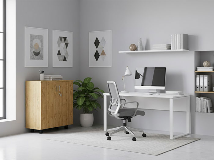 Tủ tài liệu thấp 2 cánh