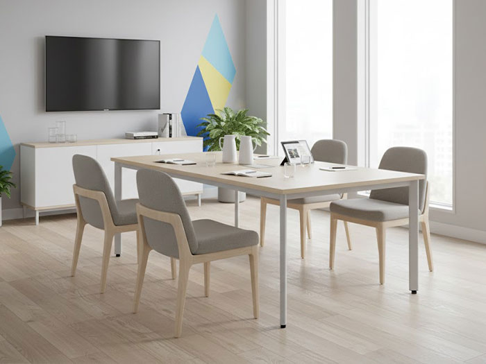 Bàn họp văn phòng cỡ nhỏ