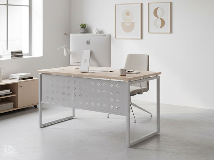 Bàn nhân viên khung chữ U