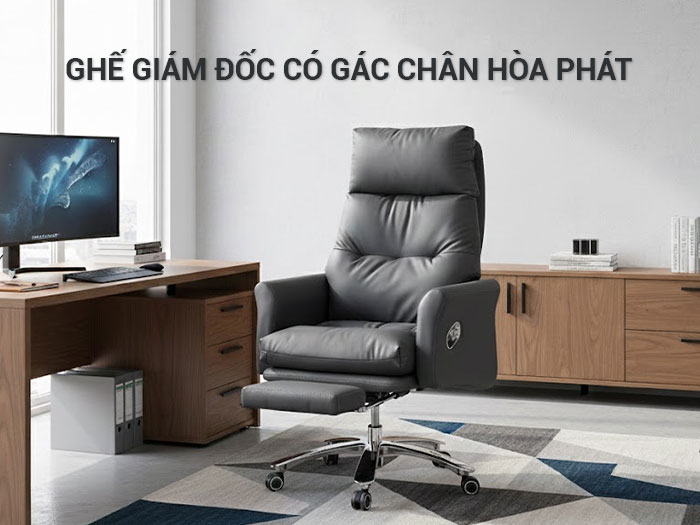 Ghế giám đốc có gác chân