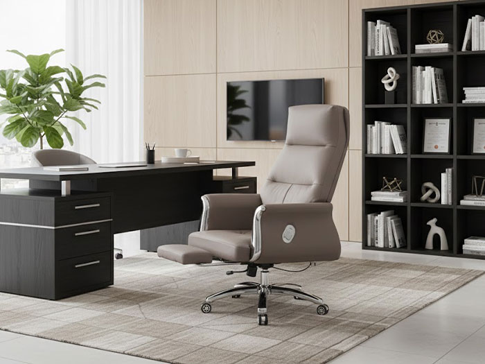 Ghế giám đốc có gác chân