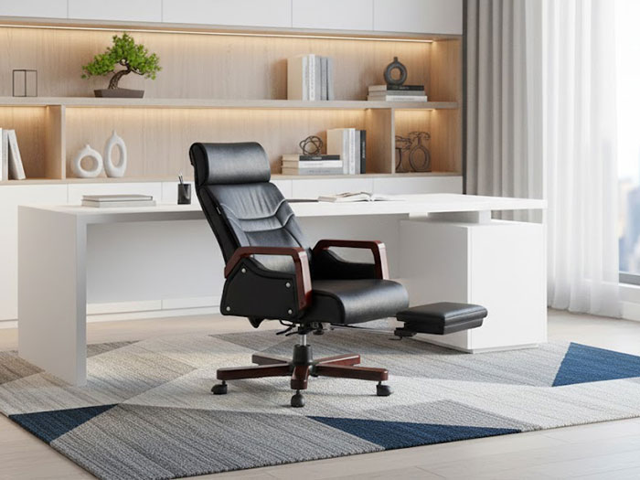 Ghế giám đốc có gác chân