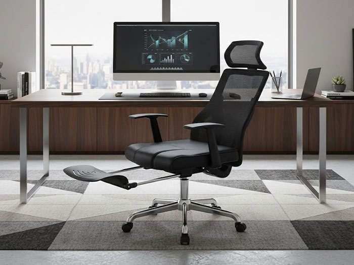 Ghế giám đốc có gác chân