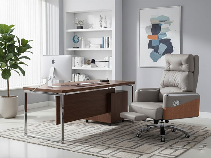 Ghế giám đốc có gác chân