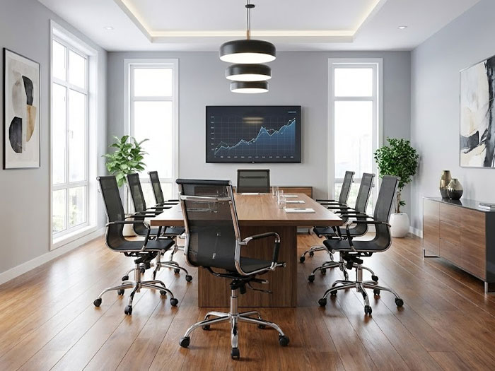 Ghế phòng họp chân xoay