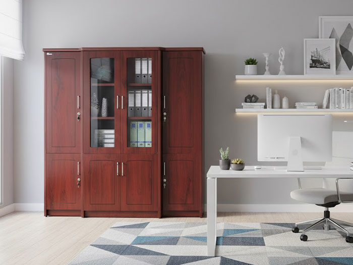 Tủ gỗ văn phòng 4 cánh