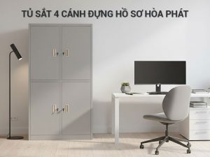 Tủ sắt 4 cánh đựng hồ sơ
