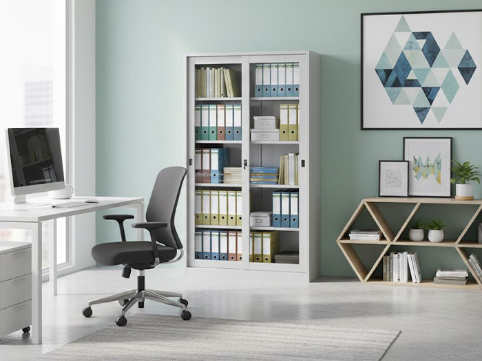 Tủ sắt đựng hồ sơ cửa lùa