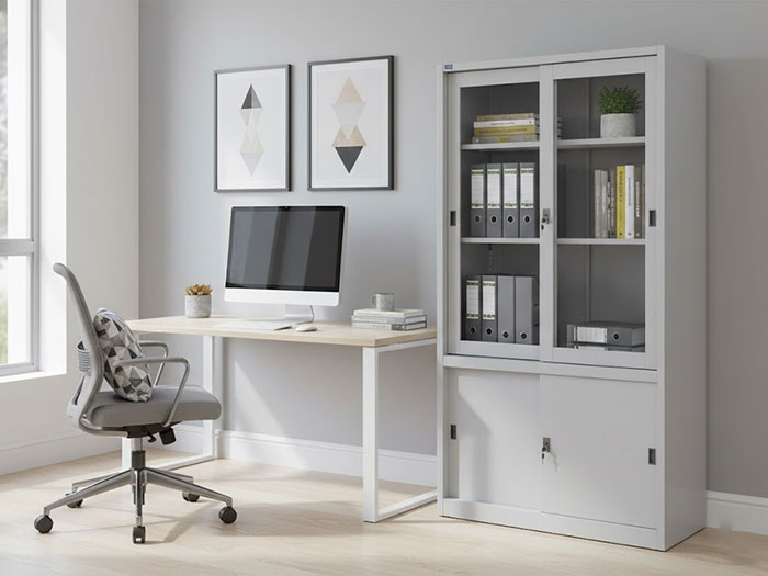 Tủ sắt đựng hồ sơ cửa lùa