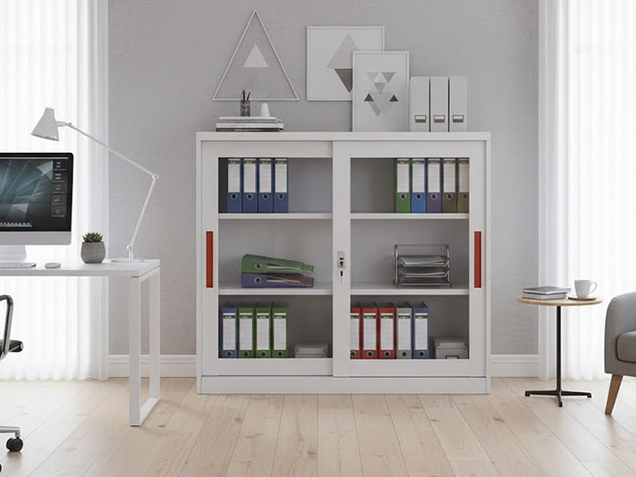 Tủ sắt đựng hồ sơ cửa lùa