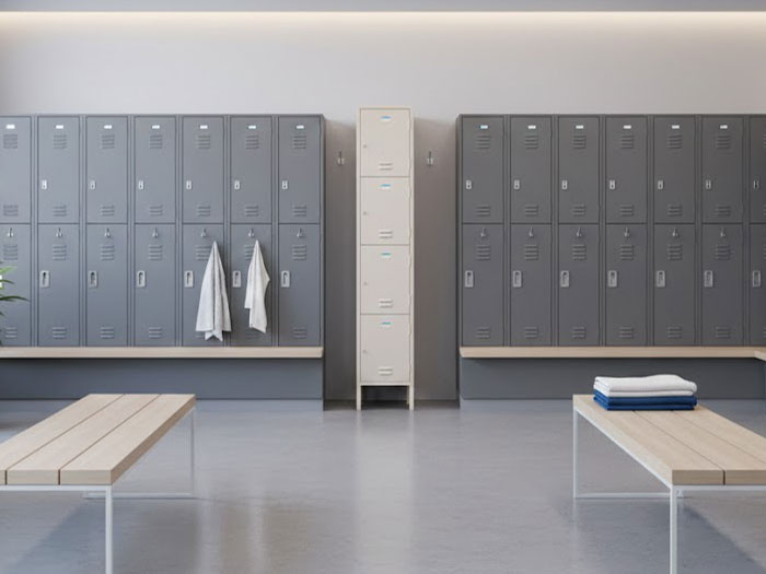 Tủ sắt locker 4 ngăn