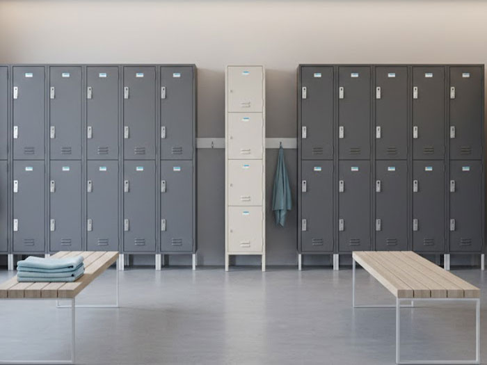 Tủ sắt locker 4 ngăn