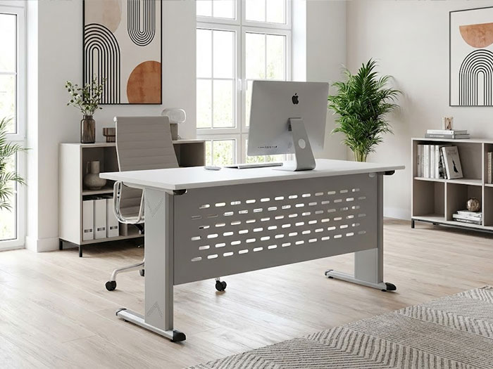 Bàn làm việc chân sắt 1m6