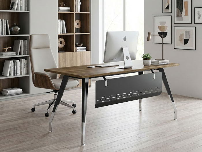 Bàn làm việc chân sắt 1m6