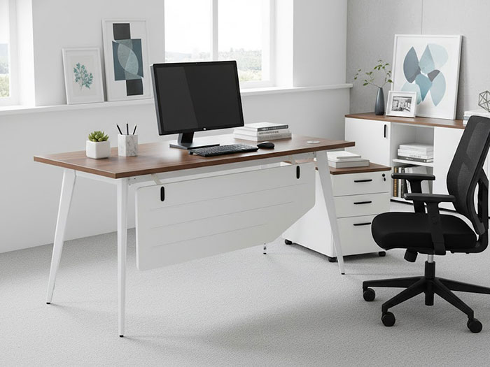 Bàn làm việc chân sắt 1m6