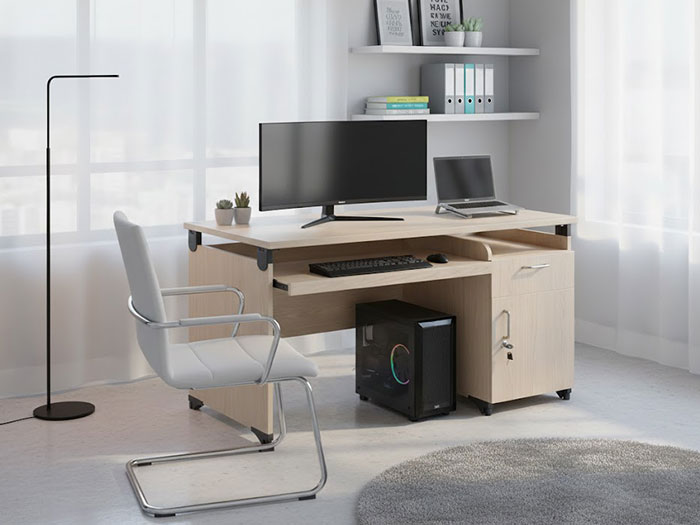 Bàn máy tính gỗ MDF
