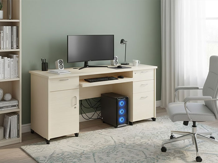 Bàn máy tính gỗ MDF